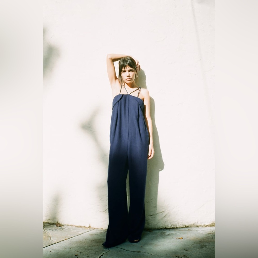 Zara Linen Jumpsuit
